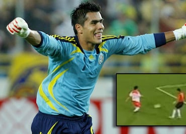 Oswaldo Sánchez cometió un ridículo error contra Corea del Sur en amistoso de 2006