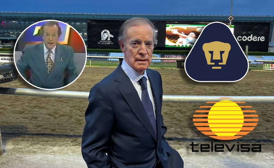 José Ramón Fernández anunció en 1997 la mudanza de los Pumas a Televisa. FOTO: @joseramonfernandeza