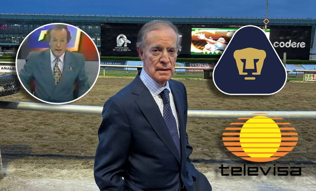 José Ramón Fernández anunció en 1997 la mudanza de los Pumas a Televisa. FOTO: @joseramonfernandeza