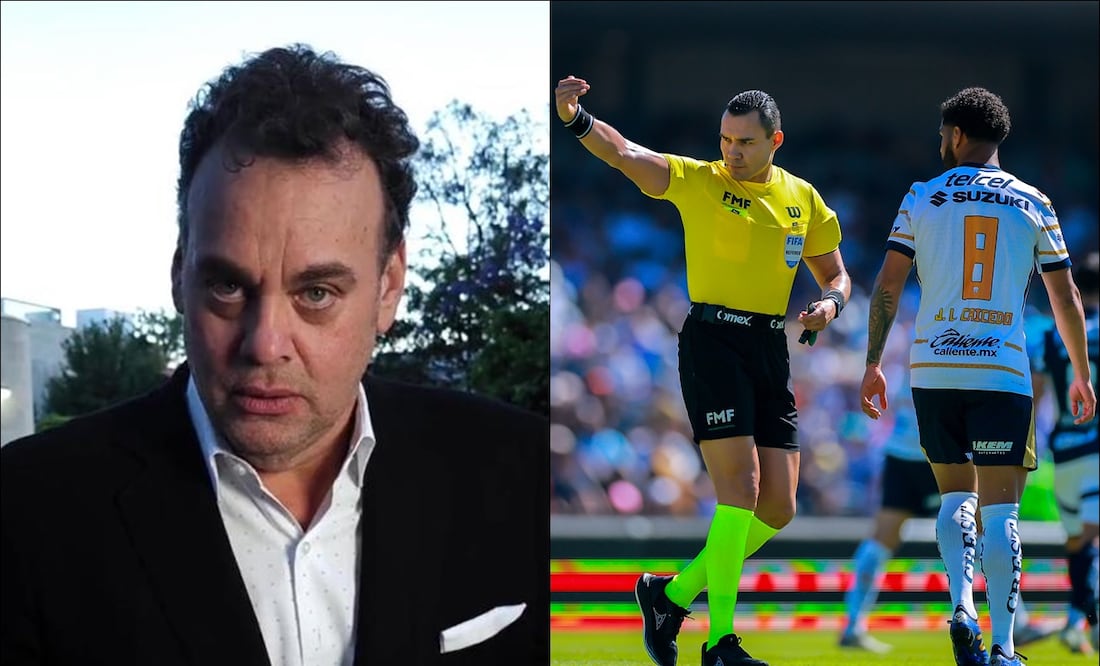 David Faitelson culpó al Gato Ortiz por eliminación de Pumas: “Sospechoso arbitraje, los acuchilló” / FOTOS: Captura de Pantalla e Imago7