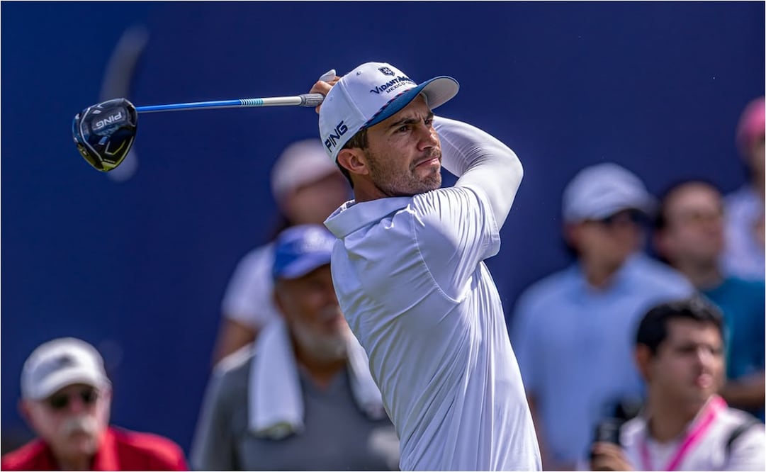 FOTO: Álvaro Ortiz tiene arranque soñado en el México - México Open