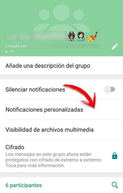 Así es como puedes personalizar cada grupo o contacto en WhatsApp
