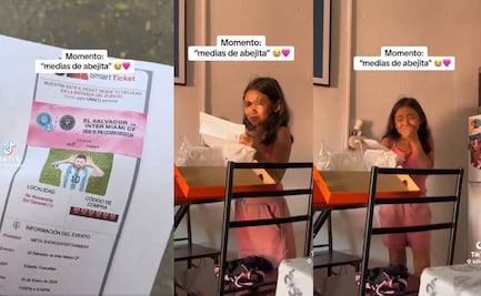 VIDEO: La reacción viral de una mini fan de Leo Messi que lo verá jugar en El Salvador