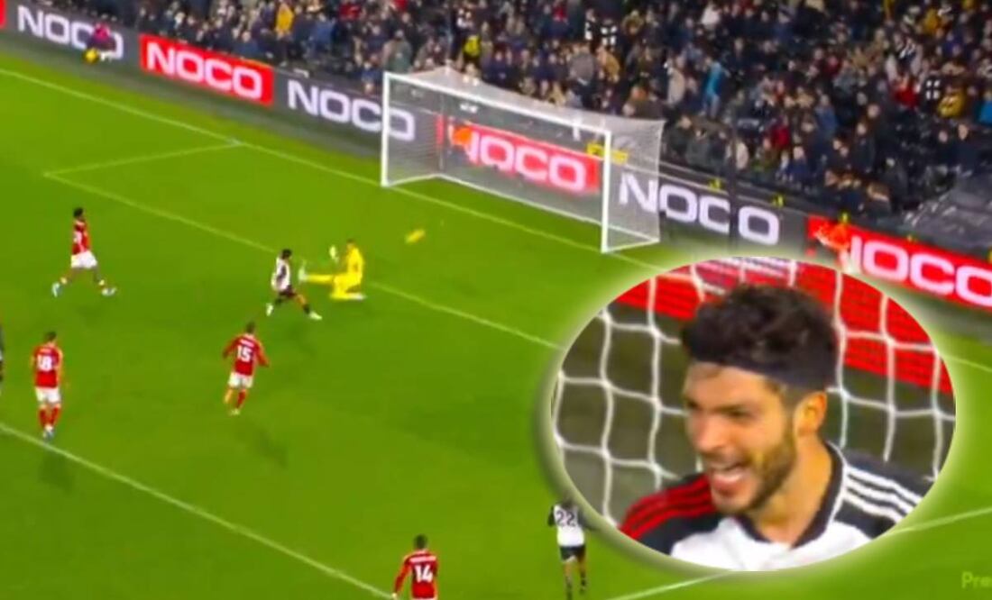 Raúl Jiménez volvió a marcar con el Fulham en la Premier League. Foto: Especial