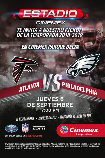Trivia: La temporada de la NFL 2018 - 2019 en Cinemex 