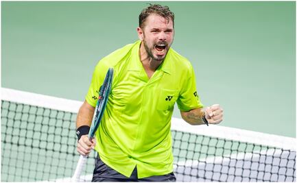 Stan Wawrinka vence al campeón defensor del Cancun Country Open y avanza de ronda en México