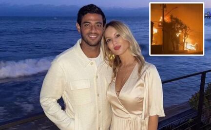 Esposa de Carlos Vela mostró cómo quedó su casa tras los incendios en Los Ángeles
