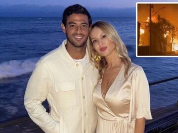 Esposa de Carlos Vela mostró cómo quedó su casa tras los incendios en Los Ángeles