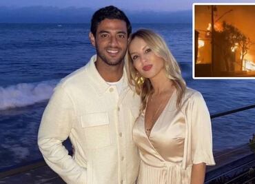 Esposa de Carlos Vela mostró cómo quedó su casa tras los incendios en Los Ángeles