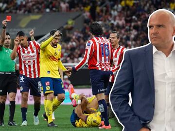 Francisco Chacón tunde a Adonaí Escobedo por la tarjeta roja a Cade Cowell: "Es una exageración"