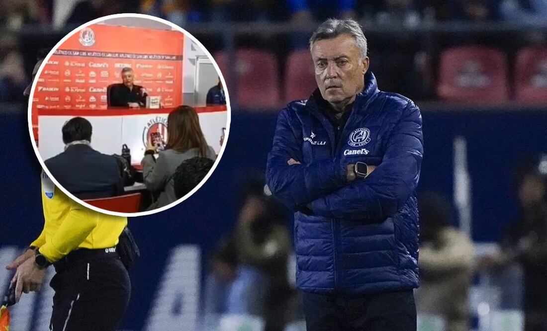 Domènec Torrent estalló contra un reportero tras la derrota de su equipo ante los Tigres. FOTO: Imago7 / Especial