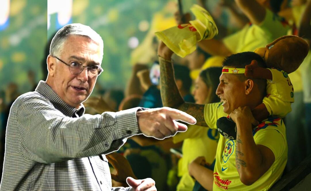 Salinas Pliego se molestó con un aficionado del América que se burló de si situación legal. Foto: Imago7