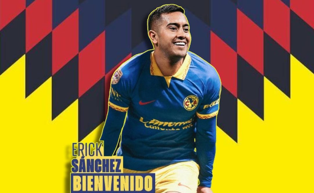 Erick Sánchez fue anunciado como nuevo jugador del América. Foto: Especial