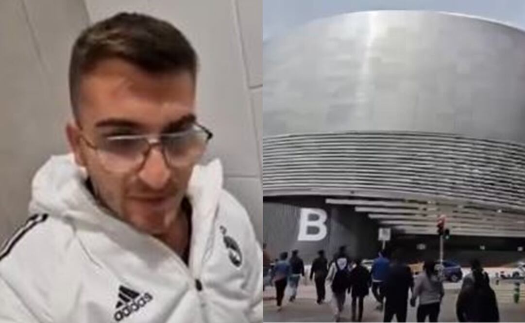Aficionado del Real Madrid burla la seguridad del Estadio Santiago Bernabéu - Foto: Especial