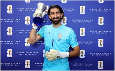 De vivir en la calle a brillar en el Mundial: la historia de Alireza Beiranvand