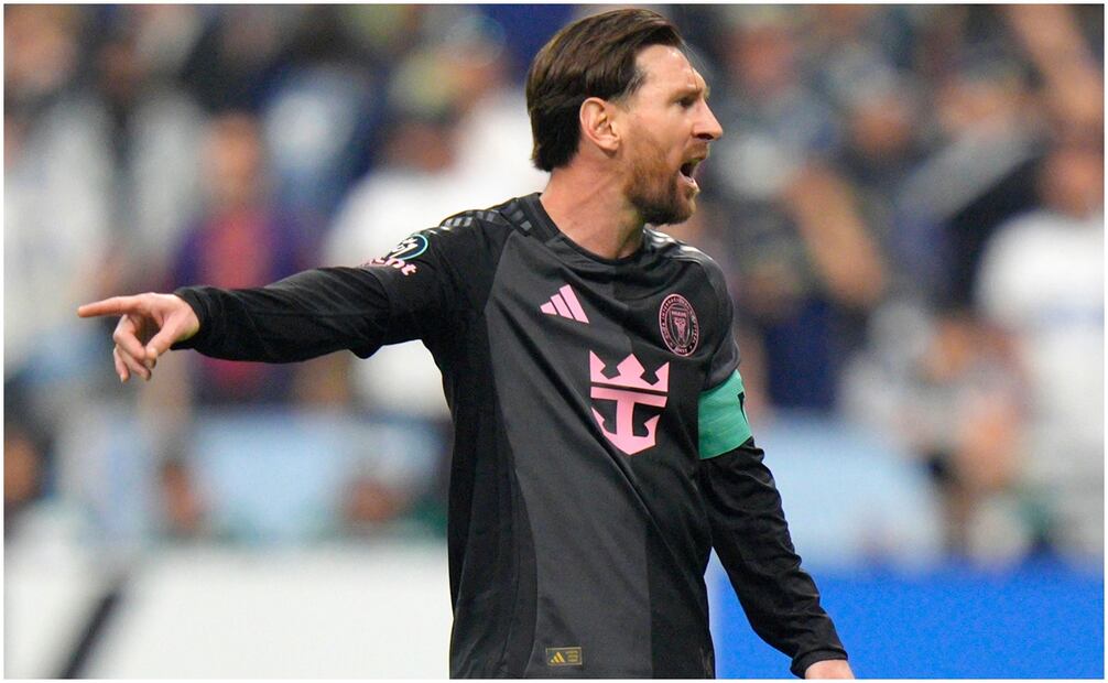 Leo Messi con Inter de Miami Foto: AFP