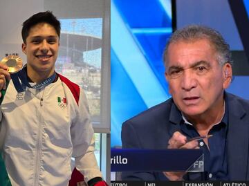 Mario Carrillo fue reventado por hablar de Osmar Olvera: "No sabe de futbol y lo ponen a opinar de clavados"