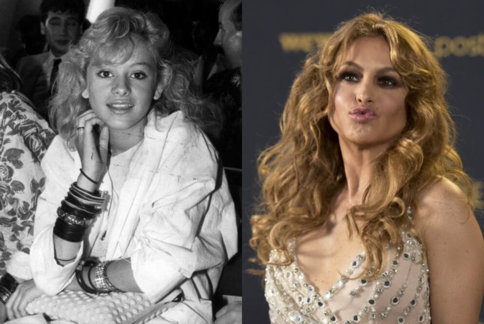 Es conocida como “La Chica Dorada”, quien comenzó en el mundo de la música en la agrupación infantil Timbiriche, de ahí saltó a ser solista y a crear su propia imagen. Hoy Paulina Rubio, a sus 49 años es madre de dos pequeños: Eros y Andrea Nicolás.