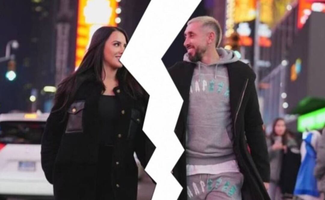 Héctor Herrera y Shantal Mayo se van a divorciar luego de 15 años de matrimonio y dos hijos. Foto: Especial