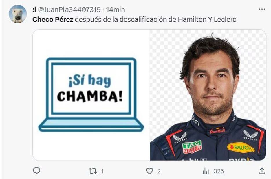 Los mejores memes de la descalificación de Hamilton - Especial