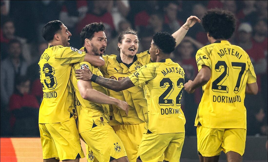 Borussia Dortmund derrotó al PSG de Kylian Mbappé y clasificó a la final de la Champions League / FOTO: AFP