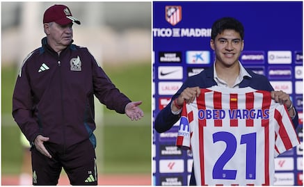 Javier Aguirre había descartado a Obed Vargas del Mundial antes de jugar en España: "Estaba seguro que no iba a ir"