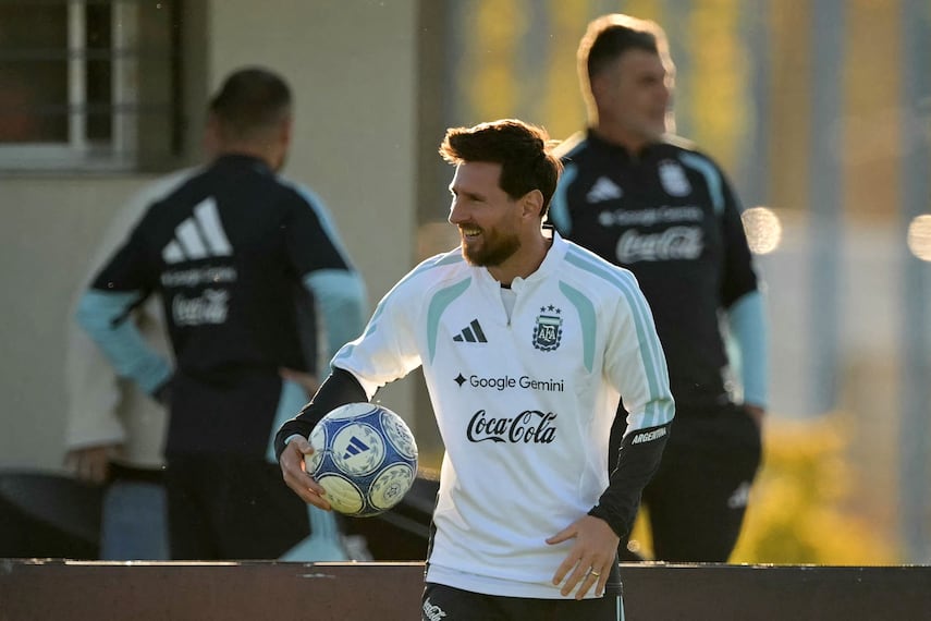 Messi con la Selección Argentina / Foto: AFP