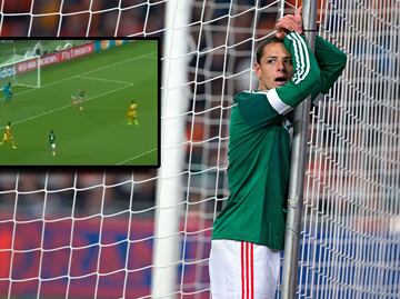 La peor falla que tuvo Chicharito Hernández con la Selección Mexicana en un Mundial