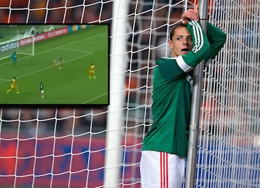 La peor falla que tuvo Chicharito Hernández con la Selección Mexicana en un Mundial