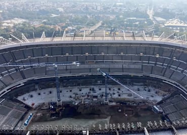 Así luce terminada la nueva grada que construyeron en el Estadio Azteca para el Mundial 2026