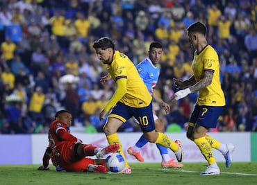 América perdonó a Cruz Azul y dejó abierta la serie en Concacaf