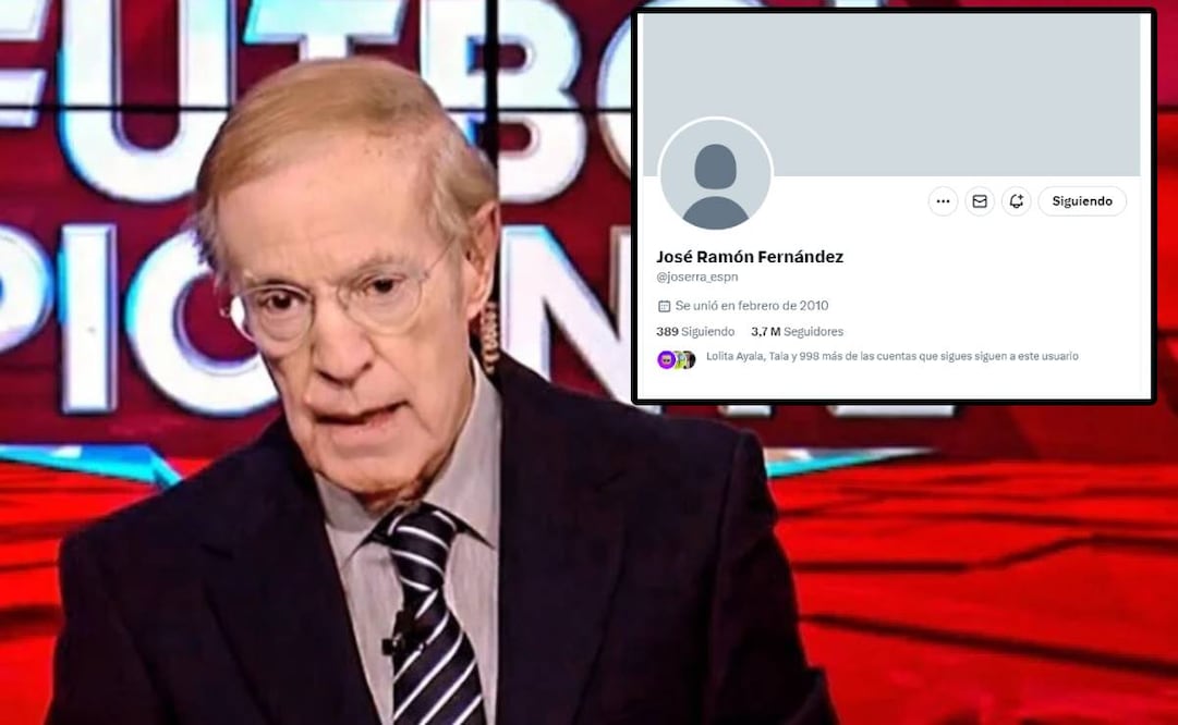 José ramón Fernández denunció que hackearon su cuenta de X con más de tres millones de seguidores. Foto: Especial
