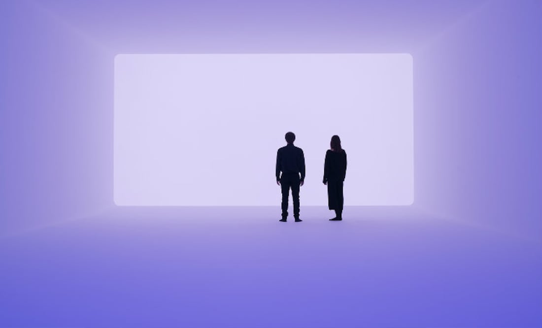 James Turrell. Ganzfeld “Aural”, 2018. Foto: Florian Holzherr ©James Turrell