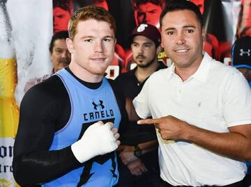 Óscar de la Hoya calienta la pelea entre Canelo Álvarez y Jaime Munguía: "Tiene un reto que enfrentar"