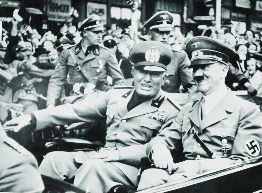 Benito Mussolini, el dictador italiano que murió colgado junto a su amante