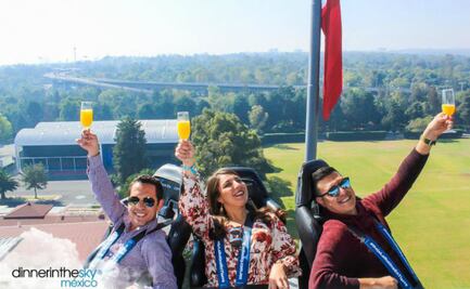 Vive una experiencia única en Dinner in the Sky