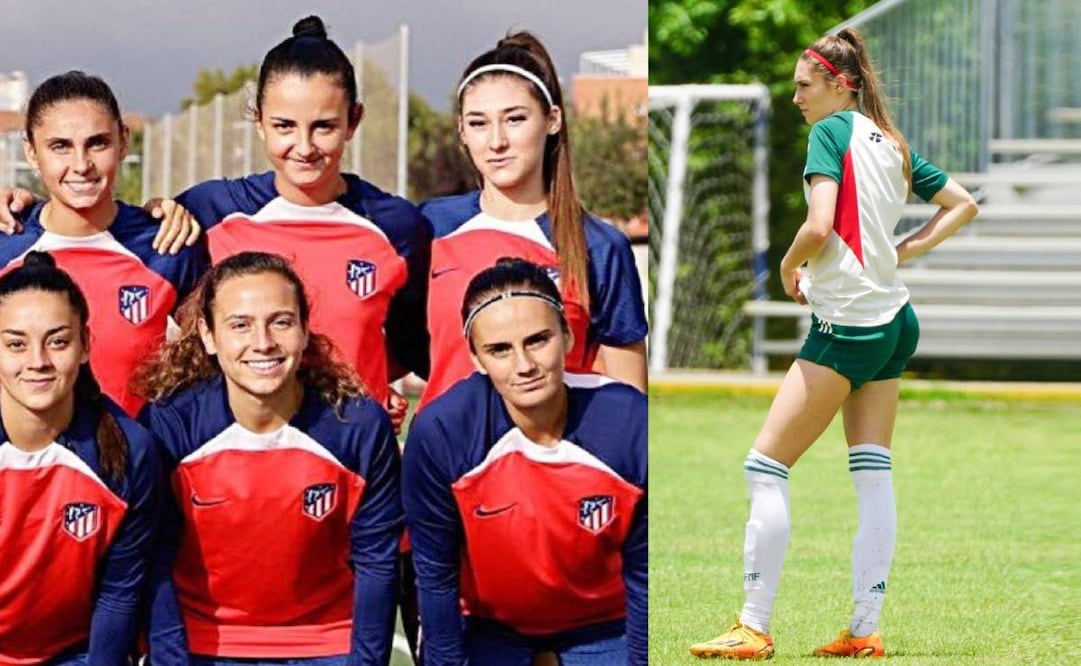 Tatiana Flores es nueva jugadora el Atlético de Madrid. Fotos: Especial