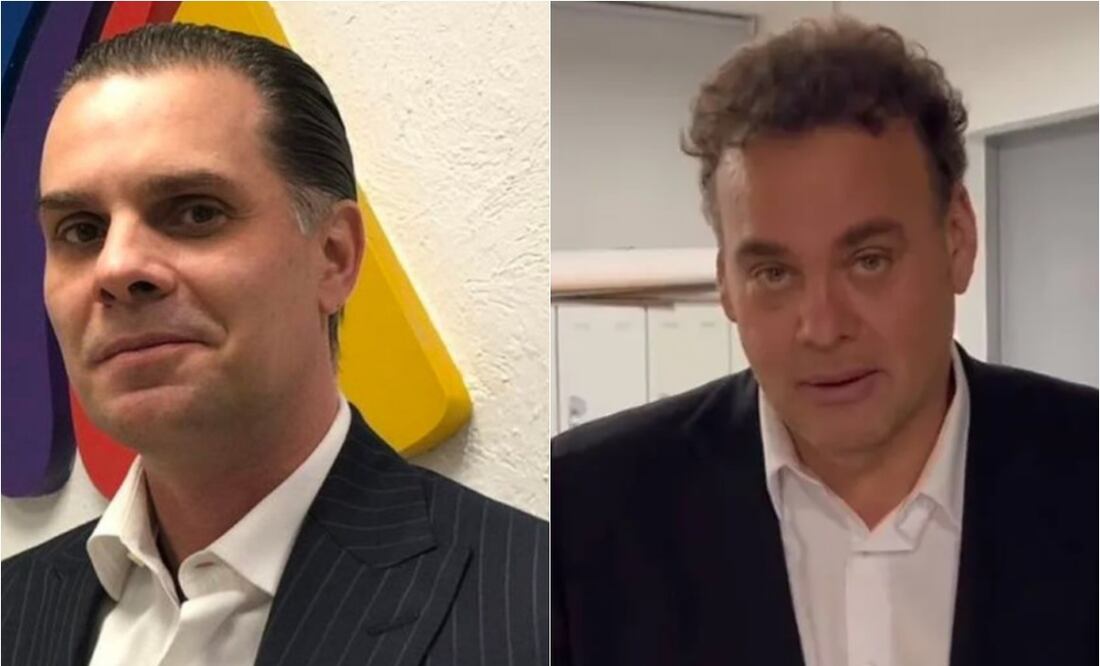 Martinoli y David Faitelson discuten sobre la competencia que habrá entre ellos / Foto: Especiales