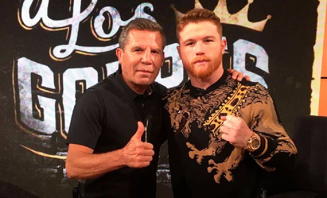 Julio César Chávez defendió a Canelo Álvarez de sus detractores y señaló que lo atacan por envidia. Foto: Especial