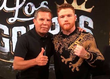 Julio César Chávez defendió al Canelo Álvarez por tantas críticas: 'Le tienen envidia'
