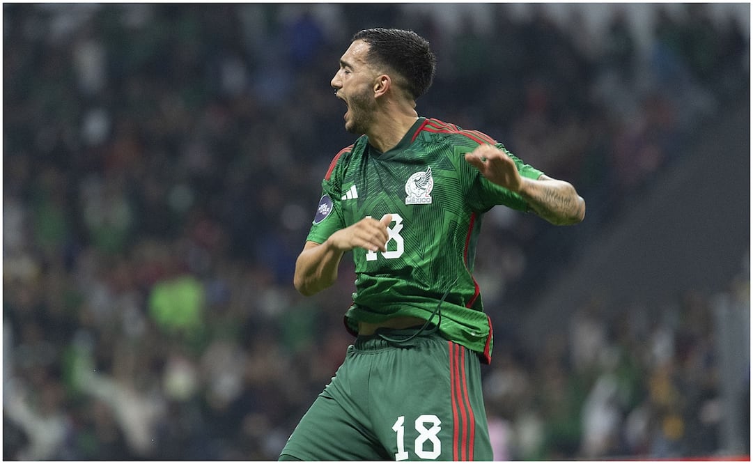 Luis Chávez celebrando el gol ante Honduras / FOTO: Imago7