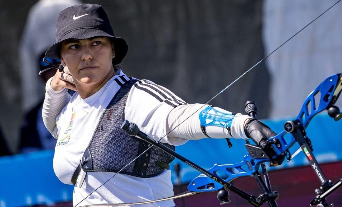 La sonorense Alejandra Valencia se hizo con su segunda medalla de la jornada | FOTO: World Archery