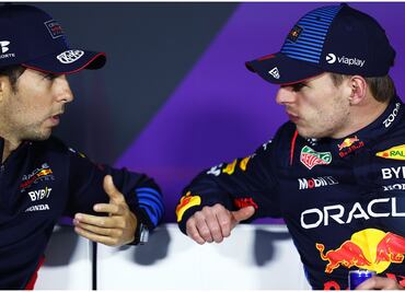 Max Verstappen deja fuera a Checo Pérez de su top 3 para la Temporada 2024 de F1