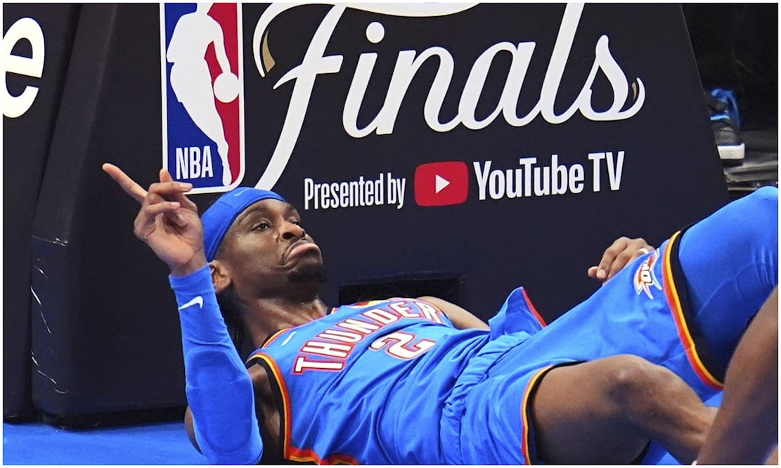Shai Gilgeous-Alexander en las Finales de la NBA Foto: AP