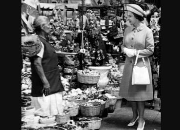 Fotos del día que la Reina Isabel II de Inglaterra visitó México