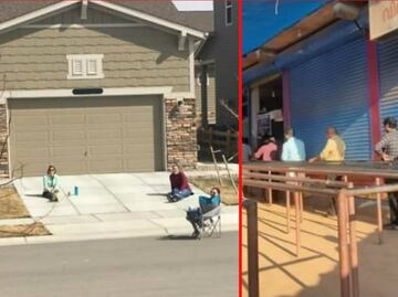 10 fotos que muestran el distanciamiento social por el coronavirus