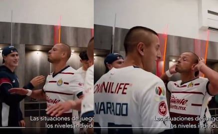 Chicharito Hernández siguió burlándose del Atlas en los vestidores tras ganar el Clásico Tapatío