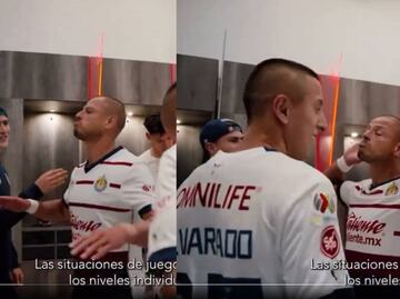 Chicharito Hernández siguió burlándose del Atlas en los vestidores tras ganar el Clásico Tapatío