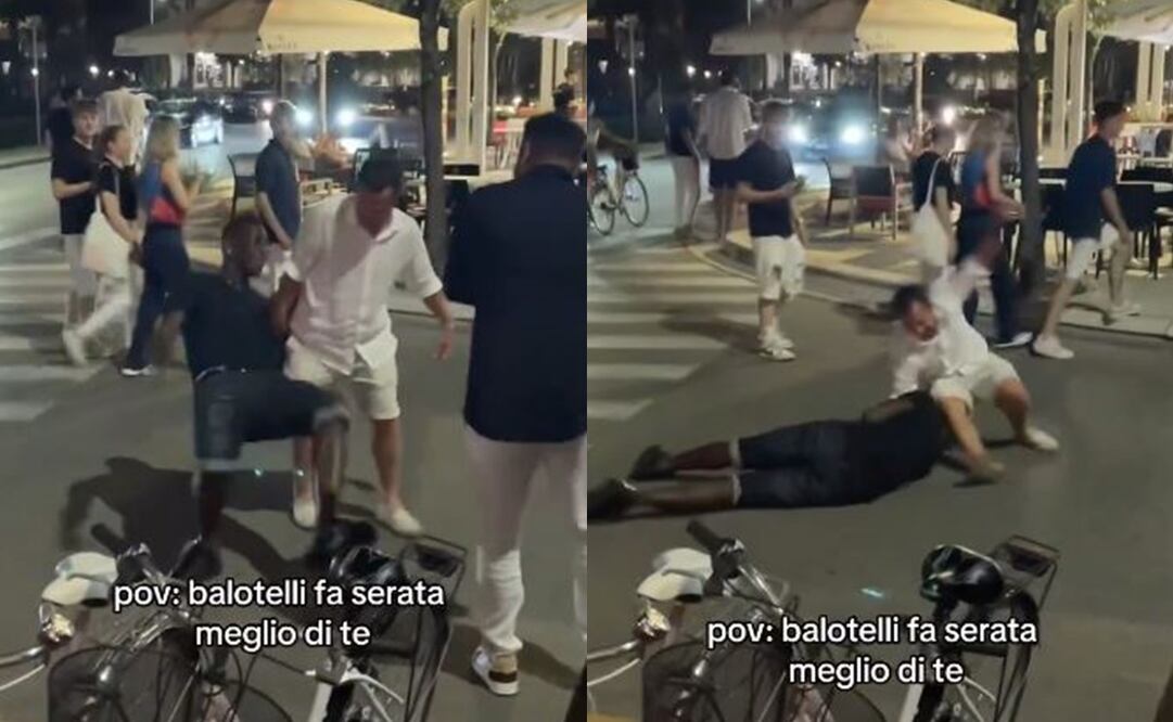 Mario Balotelli en las calles de Italia - Foto: Especial