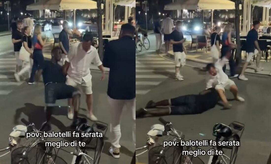 Mario Balotelli en las calles de Italia - Foto: Especial